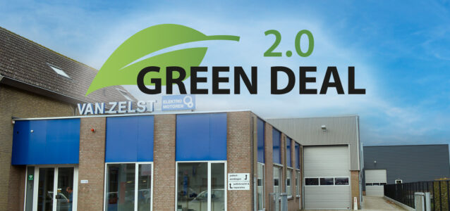 Green Deal Waalwijk co2 vrij - Van Zelst Elektromotoren Sprang-Capelle duurzaamheid energie efficiency