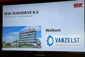 Presentatie SEW-Eurodrive Rotterdam Van Zelst Aandrijftechniek motorreductoren elektromotoren innovatie duurzaamheid Presentatie SEW-Eurodrive Rotterdam Van Zelst Aandrijftechniek motorreductoren elektromotoren innovatie duurzaamheid