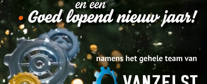 decemberboodschap team Van Zelst Aandrijftechniek