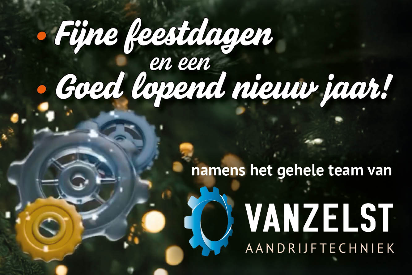 decemberboodschap team Van Zelst Aandrijftechniek