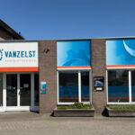 Huisstijl signing Van Zelst Aandrijftechniek Sprang-Capelle bedrijfspand Raadhuisstraat