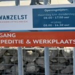 Van Zelst Aandrijftechniek - signing huisstijl bedrijfspand bedrijfsterrein Sprang-Capelle 3