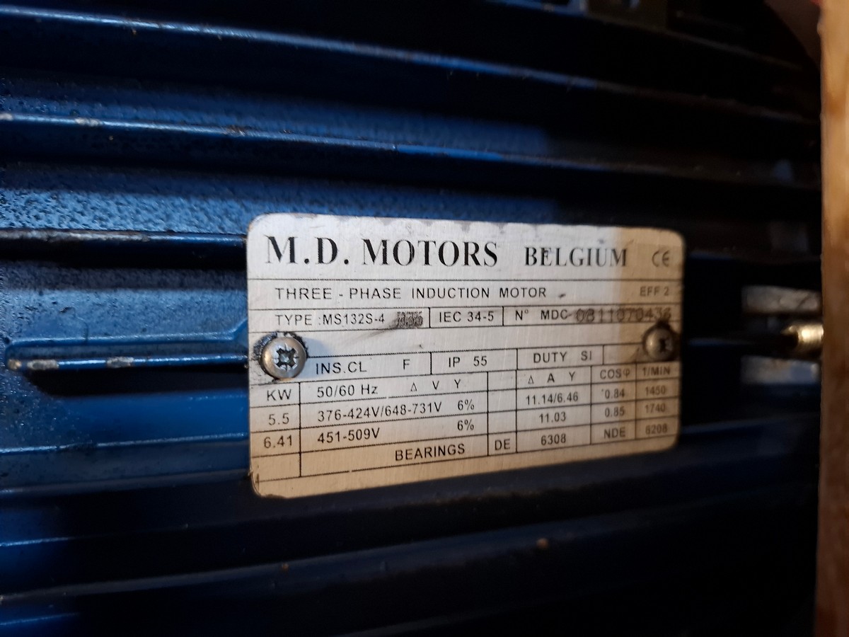 M.D. MOTORS | MS132S-4 - Afbeelding 2
