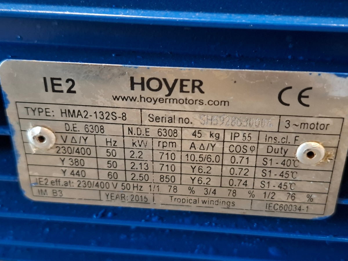 HOYER | HMA2-132S-8 - Afbeelding 4