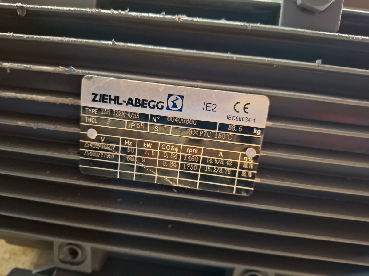 ZIEHL-ABEGG | ZAH 132M-4/HE - Afbeelding 3