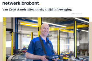 Bedrijfsauto's Van Zelst Aandrijftechniek nieuwe huisstijl signing